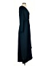 Connected Apparel 100% Polyester Teal Casual Dress Size 4 - photo 4