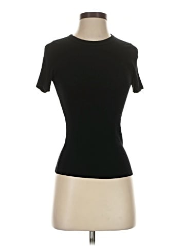 Enza Costa Short Sleeve Turtleneck (view 1)