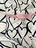 Joules 100% Viscose Print Silver Long Sleeve Blouse Size 8 - photo 7