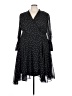 Unbranded Polka Dots Black Casual Dress Size 18 - photo 1