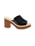 Oasis Society Color Block Black Brown Sandals Size 9 - photo 1