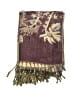Pashmina Rocchi Burgundy Tan Scarf One size - photo 2