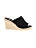 TOMS Black Wedges Size 10 - photo 1