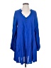 Tysa Blue 3/4 Sleeve Blouse Size (0) - photo 1