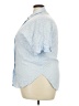Alba Blue Short Sleeve Blouse Size 18 - photo 5