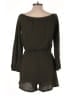 Prettygarden 100% Polyester Solid Green Romper Size M - photo 2
