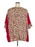 Assorted Brands Animal Print Red Kimono Size 3X - photo 2