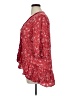 Maurices 100% Rayon Red Kimono Size 14 (0) - photo 5