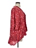 Maurices 100% Rayon Red Kimono Size 14 (0) - photo 4