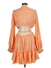 Jonathan Simkhai 100% Polyester Orange Cocktail Dress Size L - photo 2