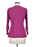 Alfani Purple Long Sleeve Blouse Size M - photo 2