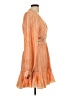 Jonathan Simkhai 100% Polyester Orange Cocktail Dress Size L - photo 4