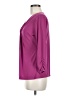 Alfani Purple Long Sleeve Blouse Size M - photo 5