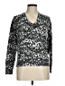 Minnie Rose Animal Print Gray Pullover Sweater Size M - photo 1