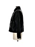 Ci Sono 100% Polyurethane Solid Black Jacket Size M - photo 5
