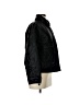 Ci Sono 100% Polyurethane Solid Black Jacket Size M - photo 4
