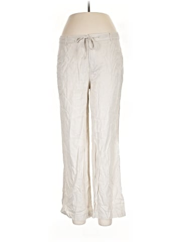 Happily Grey Linen Pants (view 1)