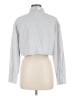 Haute Monde Gray Long Sleeve Blouse Size M - photo 2