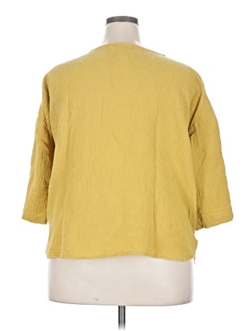Jones New York 3/4 Sleeve T-Shirt (view 2)