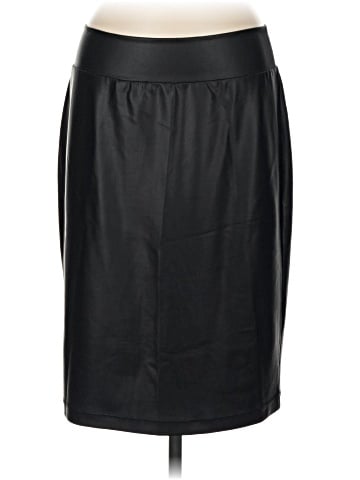 Clara Sun Woo Faux Leather Skirt (view 1)