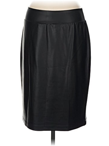 Clara Sun Woo Faux Leather Skirt (view 2)