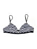 Unbranded Stripes Blue Swimsuit Top Size XXS (estimated) - photo 1