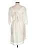 ModCloth 100% Polyester Ivory Casual Dress Size L - photo 2