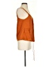 Tiny 100% Cotton Orange Sleeveless Blouse Size S - photo 4