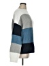 Merokeety 100% Acrylic Color Block Blue Pullover Sweater Size XL - photo 4