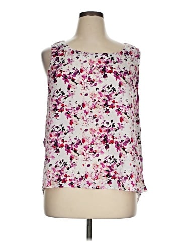 Harve Benard Sleeveless Blouse (view 1)