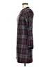 ModCloth Plaid Gray Casual Dress Size M - photo 5