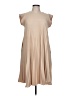 Assorted Brands Solid Tan Casual Dress Size L (estimated) - photo 1