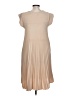 Assorted Brands Solid Tan Casual Dress Size L (estimated) - photo 2