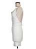 MadRag Solid White Cocktail Dress Size M - photo 5