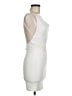 MadRag Solid White Cocktail Dress Size M - photo 4