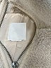 H&M 100% Polyester Ivory Faux Fur Jacket Size XS - photo 6