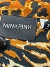 Minkpink Animal Print Brown Sleeveless Blouse Size S - photo 7
