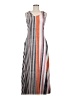 Unbranded Stripes Gray Casual Dress Size M - photo 1