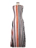 Unbranded Stripes Gray Casual Dress Size M - photo 2