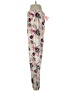 Muk Luks 100% Polyester Floral Ivory Casual Pants Size S - photo 4