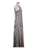Unbranded Stripes Gray Casual Dress Size M - photo 4