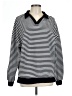 Unbranded Stripes Black Pullover Sweater Size L - photo 1