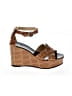 Robert Clergerie Brown Wedges Size 7 1/2 - photo 1