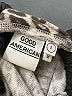 Good American 100% Cotton Animal Print Silver Pullover Sweater Size 2 - photo 7