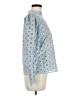 WAYF Blue Long Sleeve Blouse Size M - photo 4