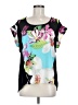 Sunny Leigh Teal Short Sleeve Blouse Size L - photo 1