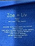 Zoe+Liv Blue Pullover Sweater Size L - photo 7