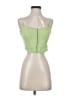 LA Hearts 100% Polyester Green Sleeveless Blouse Size S - photo 1