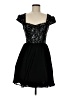 Mystic 100% Polyester Black Cocktail Dress Size M - photo 1
