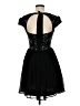 Mystic 100% Polyester Black Cocktail Dress Size M - photo 2